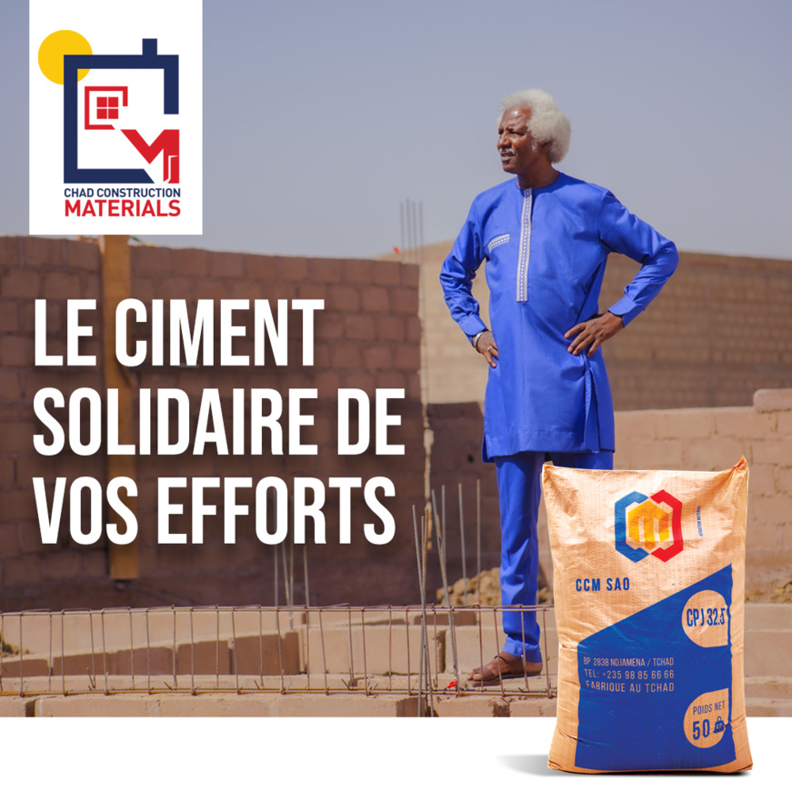 Tchad : la CCM compte faire baisser les coûts de construction avec du ciment à prix abordable Tchad : la CCM compte faire baisser les coûts de construction avec du ciment à prix abordable