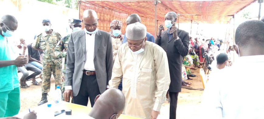 Tchad : la campagne de vaccination contre la Covid-19 lancée au Mayo Kebbi Est Tchad : la campagne de vaccination contre la Covid-19 lancée au Mayo Kebbi Est