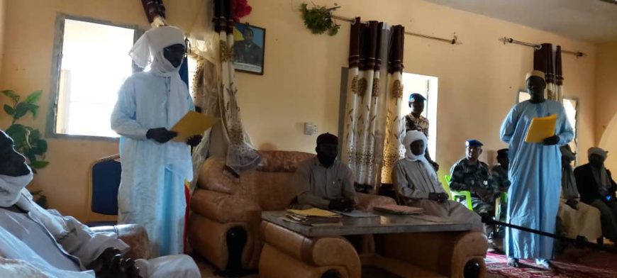 Tchad : le nouveau préfet du département de Dar Tama installé Tchad : le nouveau préfet du département de Dar Tama installé