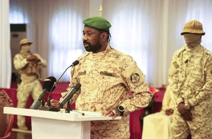Mali : "notre ambition consiste à nous sécuriser pour nous développer", colonel Assimi Goïta