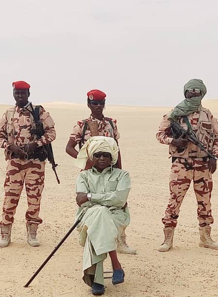Tchad : le gouverneur du Borkou a conduit une mission sécuritaire au milieu du désert