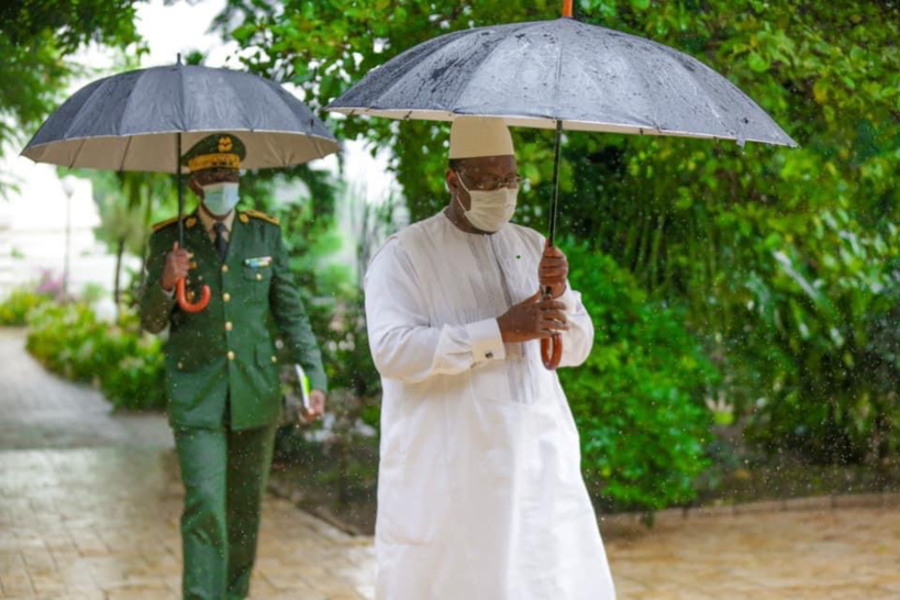 Sénégal : le président convoque une réunion d'urgence suite aux inondations. © PR