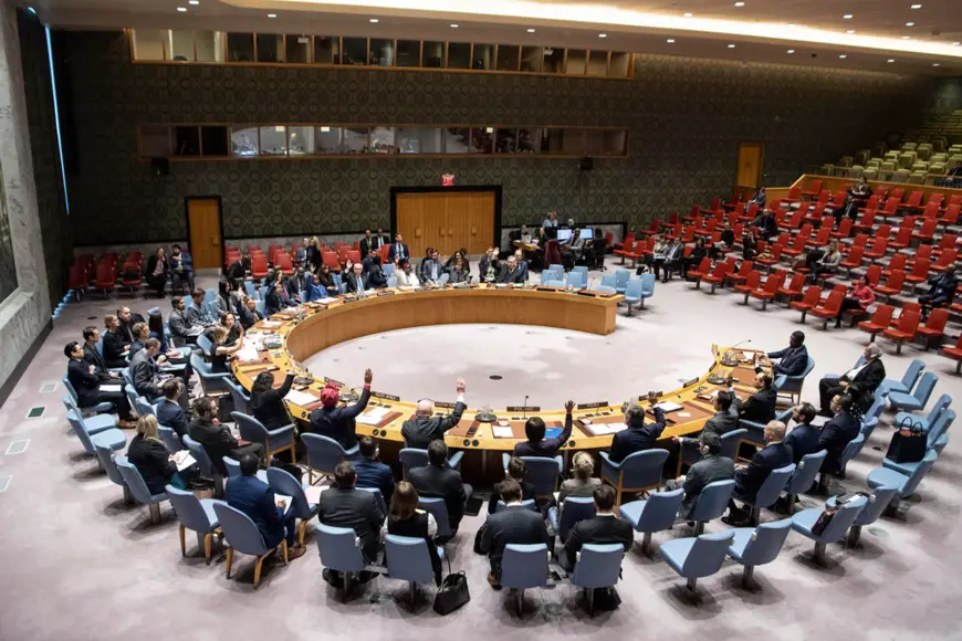 Le Conseil de sécurité de l'ONU lors d'une réunion (photo d'archives). © ONU/Eskinder Debebe