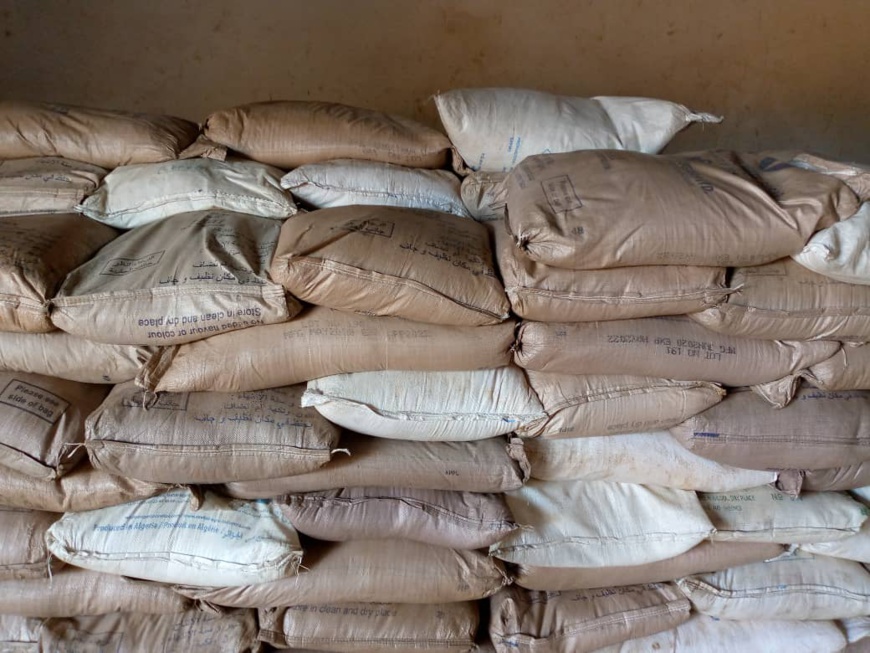 Tchad : des sinistrés d'inondations reçoivent des vivres dans la Tandjilé Tchad : des sinistrés d'inondations reçoivent des vivres dans la Tandjilé