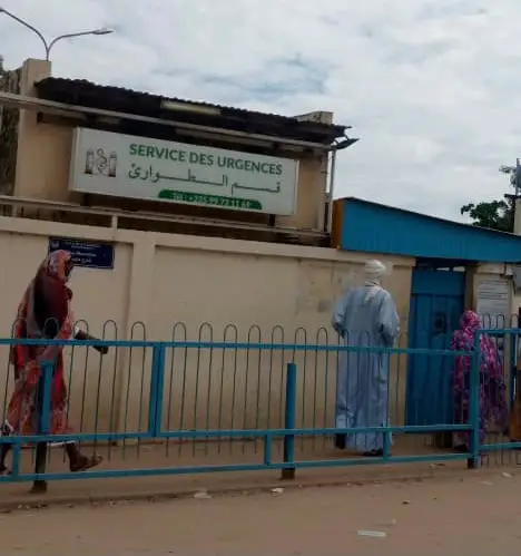 N'Djamena : les agents de sécurité du pavillon des urgences travaillent en insécurité