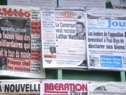 Journaux au Cameroun. Crédit photo : Sources Journaux au Cameroun. Crédit photo : Sources