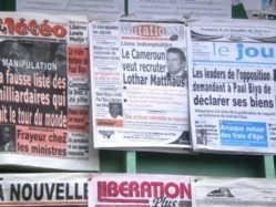 Journaux au Cameroun. Crédit photo : Sources