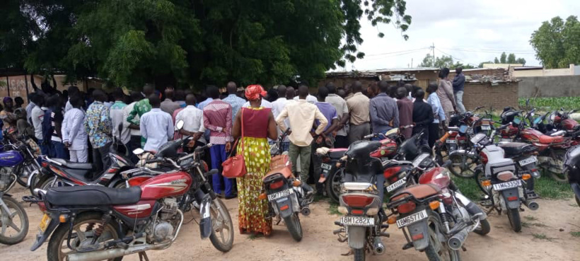 Les lauréats professionnels de l'éducation en instance d'intégration à la fonction publique ont tenu dimanche une nouvelle assemblée générale. © Tchonchimbo Ouapi Raphaël/Alwihda Info