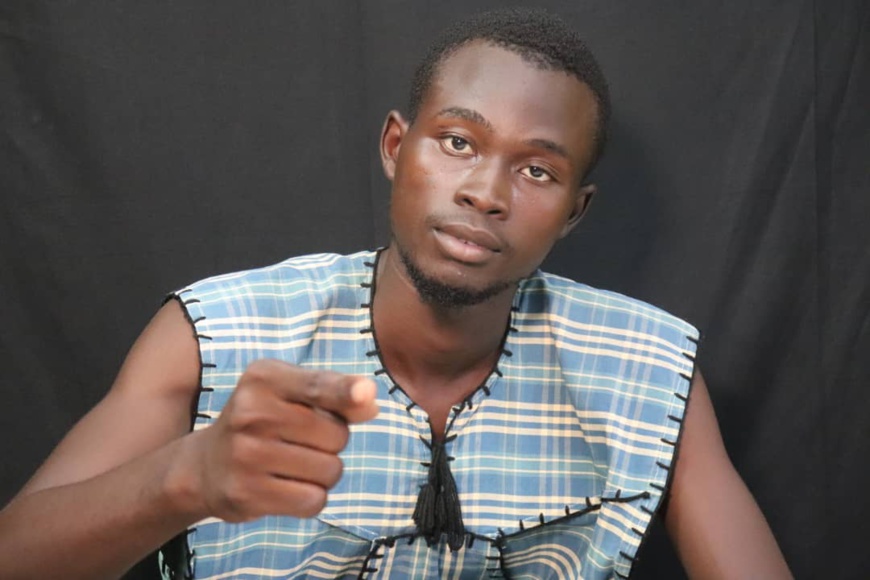 Abednego représentera le Tchad à la compétition du slam en novembre prochain Abednego représentera le Tchad à la compétition du slam en novembre prochain