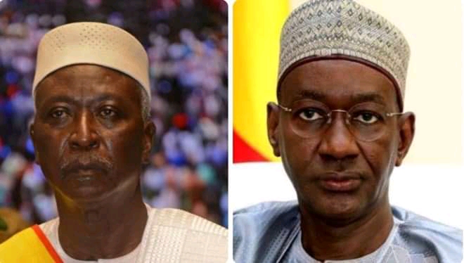 Mali : l'ex-président de transition Bah Ndaw et son premier ministre Moctar Ouane désormais libres. © DR Mali : l'ex-président de transition Bah Ndaw et son premier ministre Moctar Ouane désormais libres. © DR
