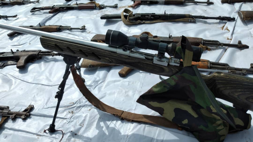 Tchad : 1309 armes de différents calibres saisies par la commission mixte