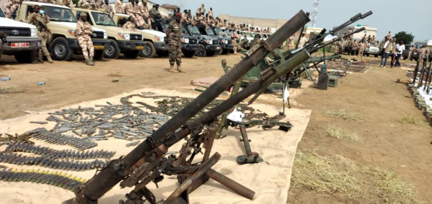 Tchad : 1309 armes de différents calibres saisies par la commission mixte