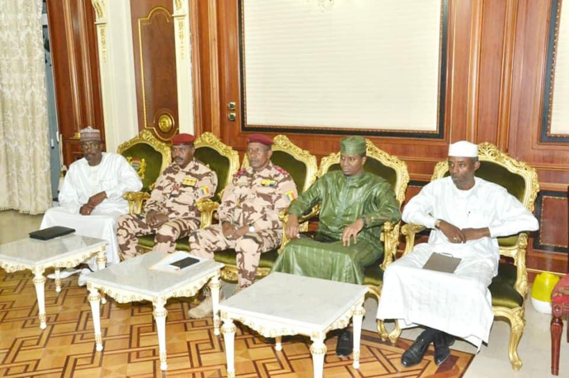 Tchad : le chef d'état major des armées françaises reçu à la Présidence
