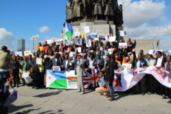 Importante manifestation unitaire des opposants au président de Djibouti à Bruxelles Importante manifestation unitaire des opposants au président de Djibouti à Bruxelles