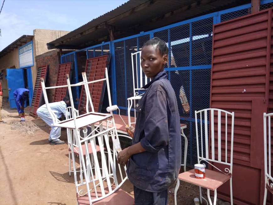 Tchad : l'ATERGEC, un centre au service de la formation professionnelle des jeunes