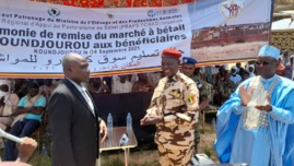 Tchad : le marché à bétail de Koundjourou officiellement réceptionné