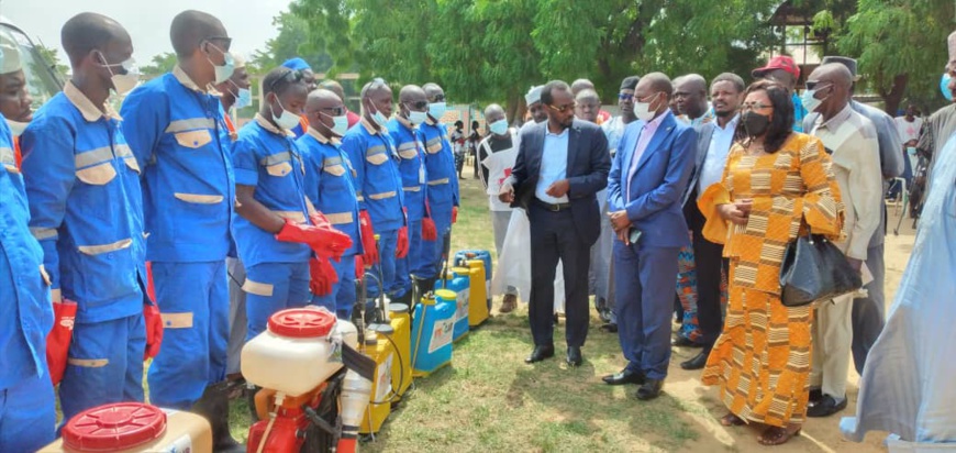 Tchad : 1450 agents pulvérisateurs mobilisés contre le paludisme à N'Djamena Tchad : 1450 agents pulvérisateurs mobilisés contre le paludisme à N'Djamena