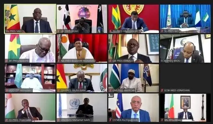Coup d'État : la CEDEAO suspend la Guinée de toutes ses instances