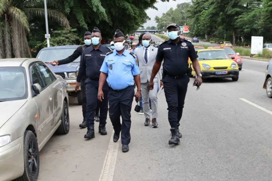 Côte d’Ivoire : 32.967 engins saisis pour non port de masque en 5 mois. Illustration © DR Côte d’Ivoire : 32.967 engins saisis pour non port de masque en 5 mois. Illustration © DR