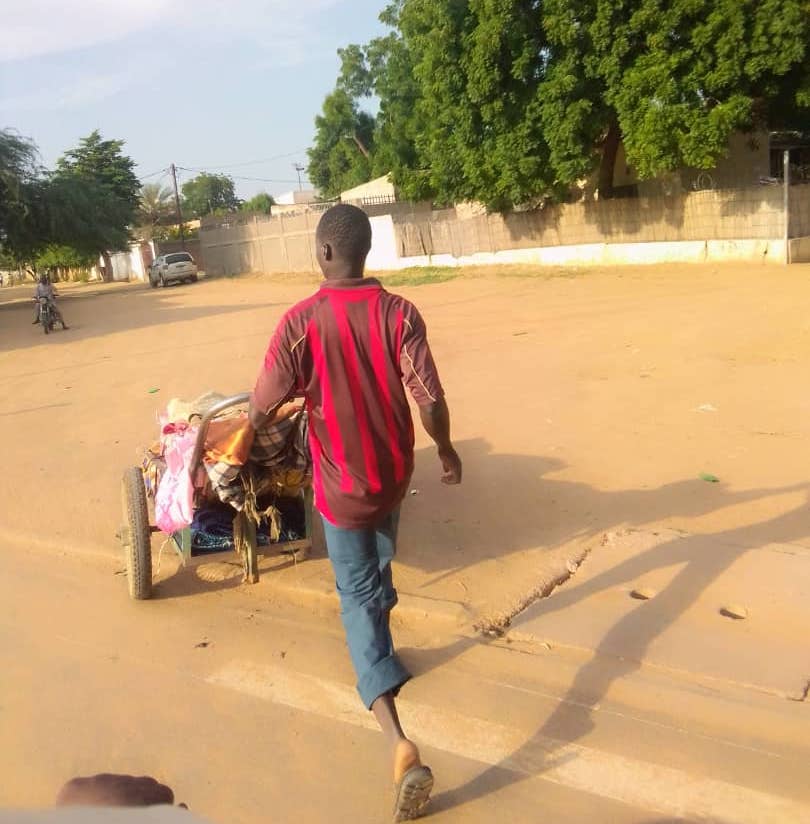 Tchad : blanchisserie traditionnelle, un travail pour assurer son pain au quotidien