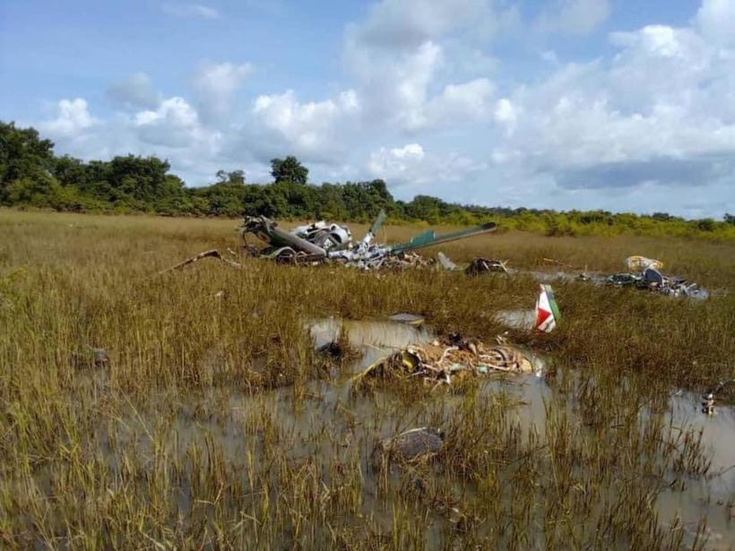 Côte d'Ivoire : 5 membres d'équipage d'un hélicoptère tués dans un crash. © DR