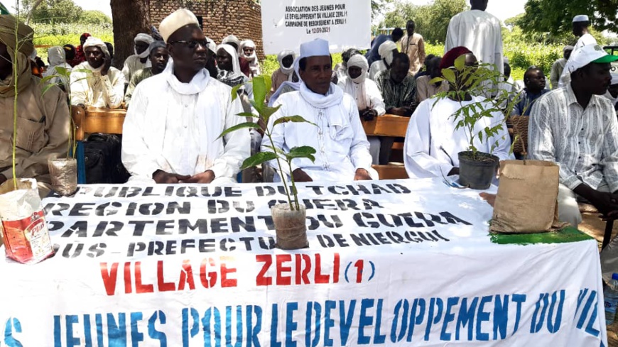 Tchad : des jeunes reboisent le village Zerli 1 au Guera Tchad : des jeunes reboisent le village Zerli 1 au Guera