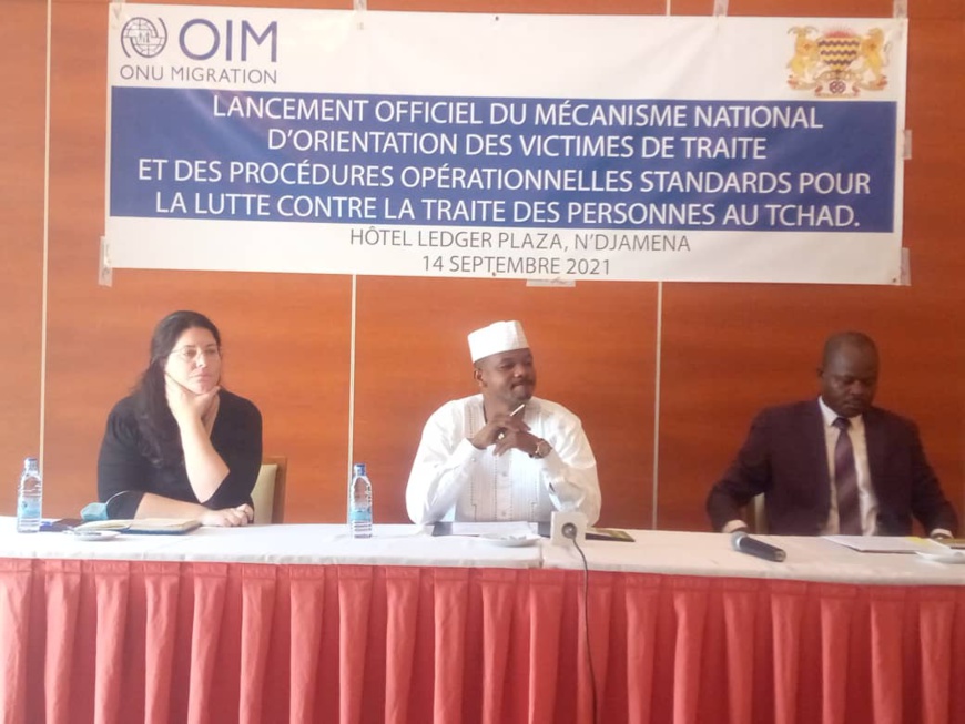 Tchad : l'OIM lance un mécanisme national d'orientation des victimes de traite Tchad : l'OIM lance un mécanisme national d'orientation des victimes de traite