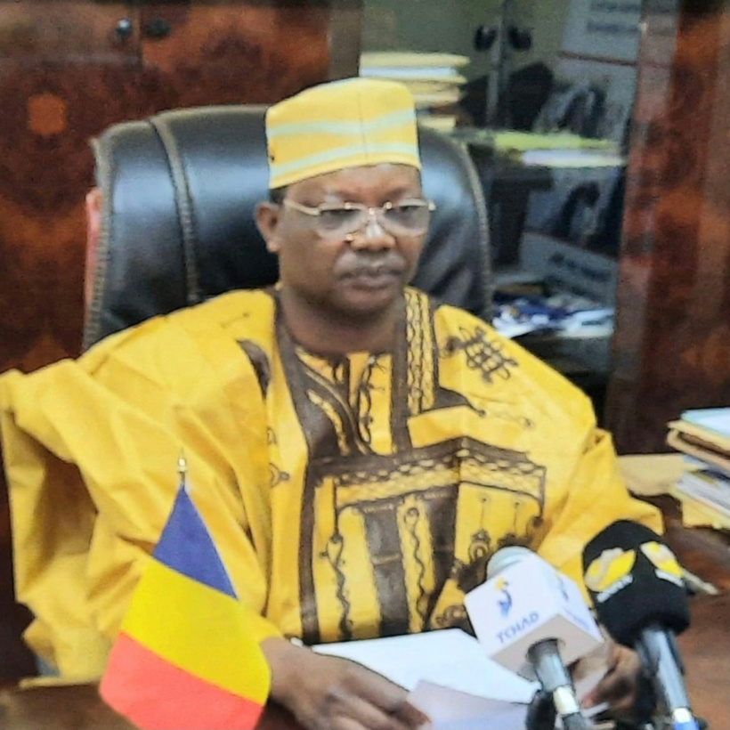 Le ministre de l'Éducation nationale et de la Promotion civique, Kosmadji Merci. © Min.Edu Le ministre de l'Éducation nationale et de la Promotion civique, Kosmadji Merci. © Min.Edu