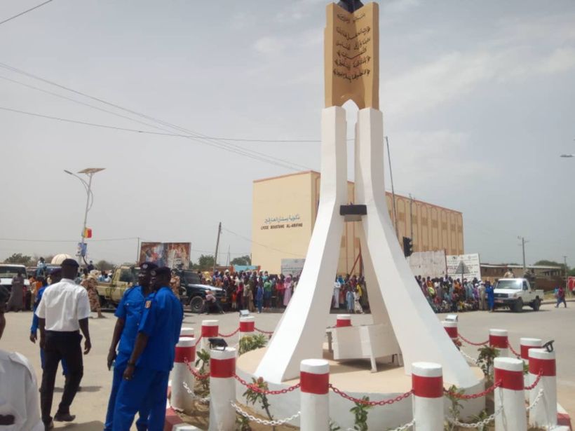 Tchad : un tout premier rond-point inauguré dans la ville d’Abéché