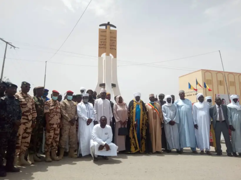 Tchad : un tout premier rond-point inauguré dans la ville d’Abéché