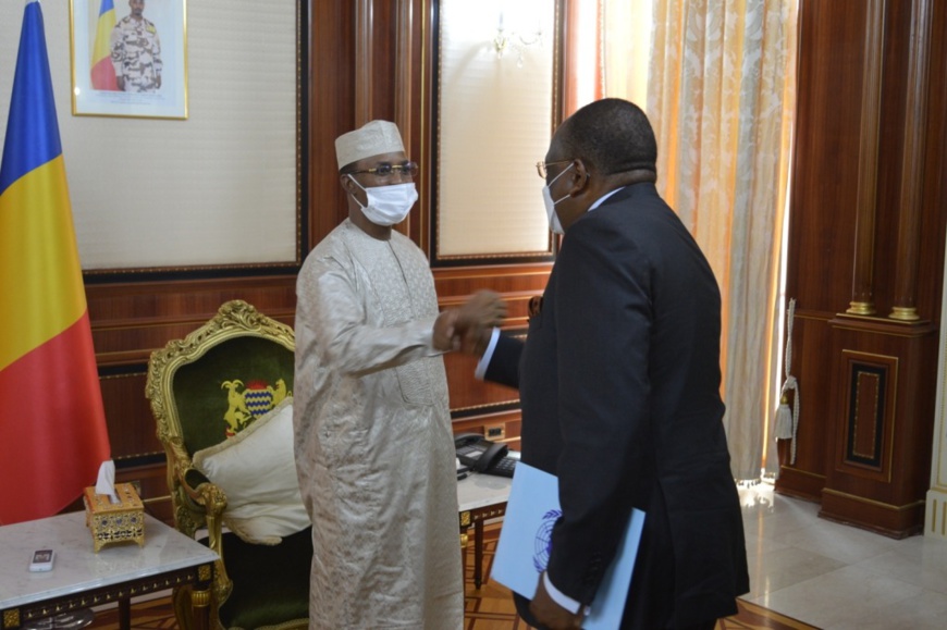 Transition au Tchad : le représentant de l'ONU reçu à la Présidence Transition au Tchad : le représentant de l'ONU reçu à la Présidence