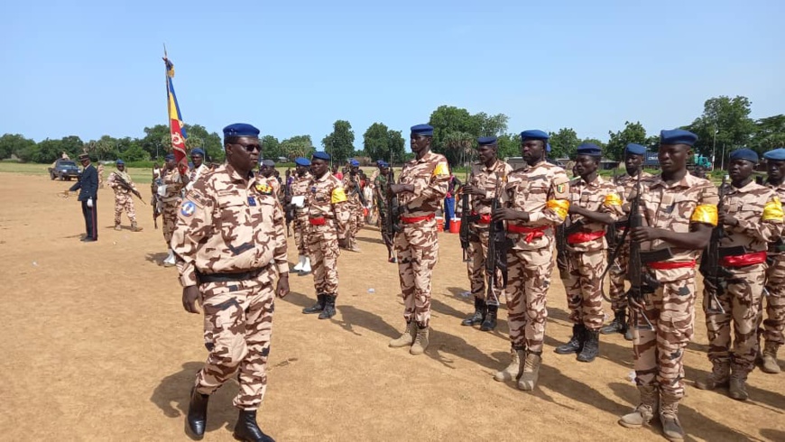 Tchad : le directeur général de la gendarmerie en mission au Mayo Kebbi Est Tchad : le directeur général de la gendarmerie en mission au Mayo Kebbi Est