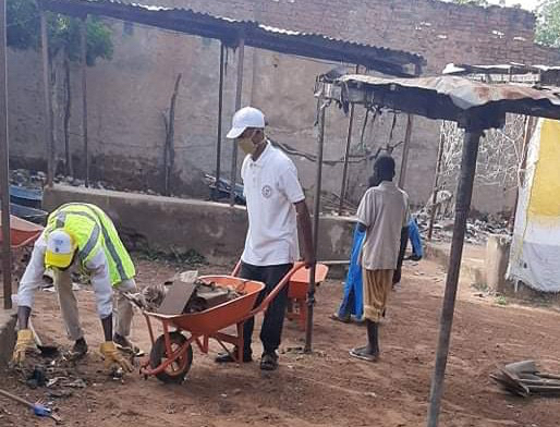 Tchad : Darbadja Zakouma contribue à la salubrité du marché central d'Am-Timan