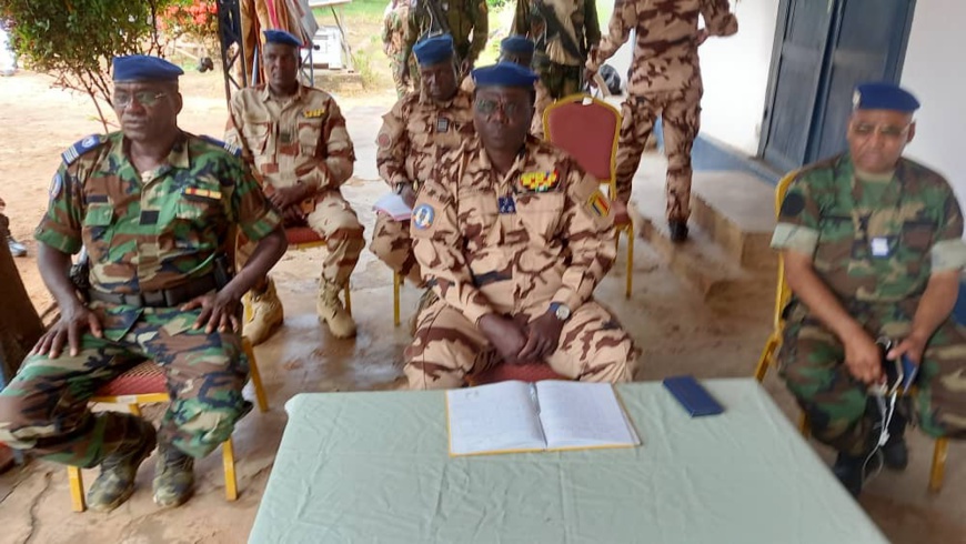Tchad : le DG de la gendarmerie a tenu une réunion sécuritaire à Moundou Tchad : le DG de la gendarmerie a tenu une réunion sécuritaire à Moundou