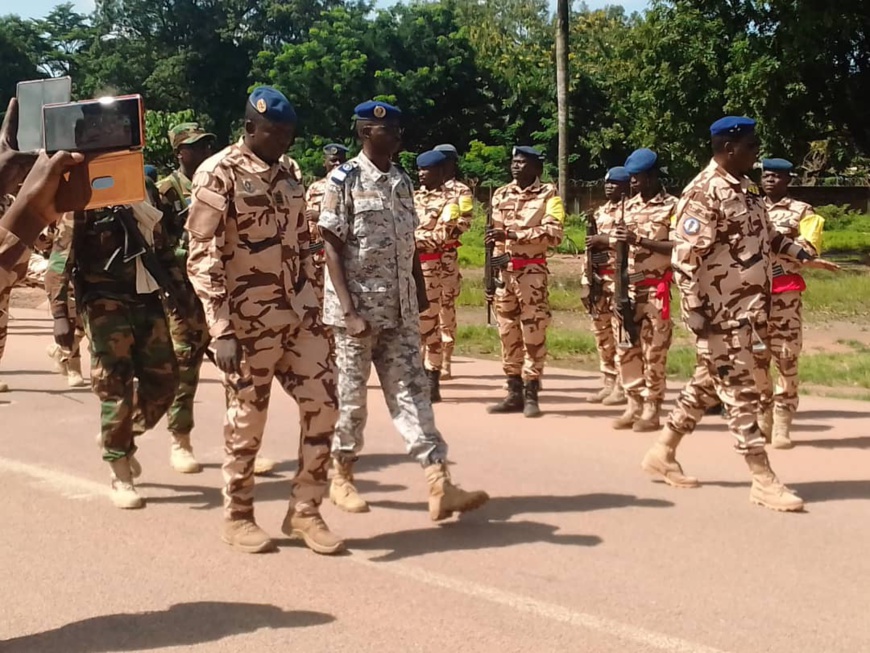 Tchad : en mission au Logone Oriental, le DG de la gendarmerie donne des consignes Tchad : en mission au Logone Oriental, le DG de la gendarmerie donne des consignes