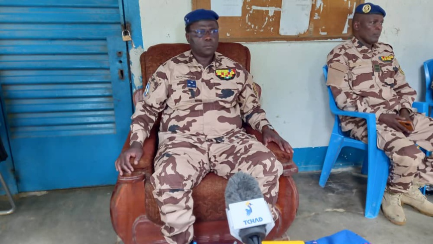 Tchad : le DG de la Gendarmerie somme la légion N°8 d’appliquer les mesures du PCMT Tchad : le DG de la Gendarmerie somme la légion N°8 d’appliquer les mesures du PCMT