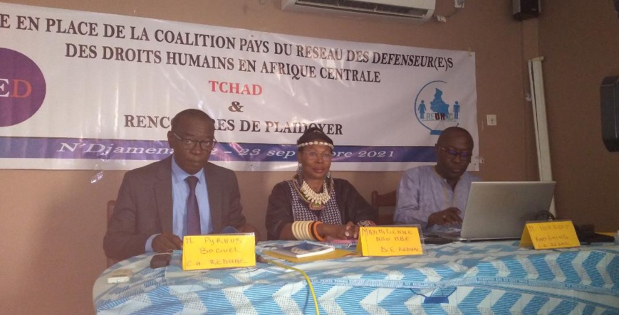 Tchad : le Réseau des défenseurs des droits humains d'Afrique centrale se mobilise Tchad : le Réseau des défenseurs des droits humains d'Afrique centrale se mobilise