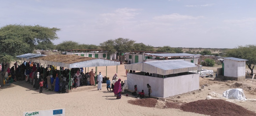Tchad : Concern Worldwide offre un centre de santé aux déplacés et populations de  Forkoloum
