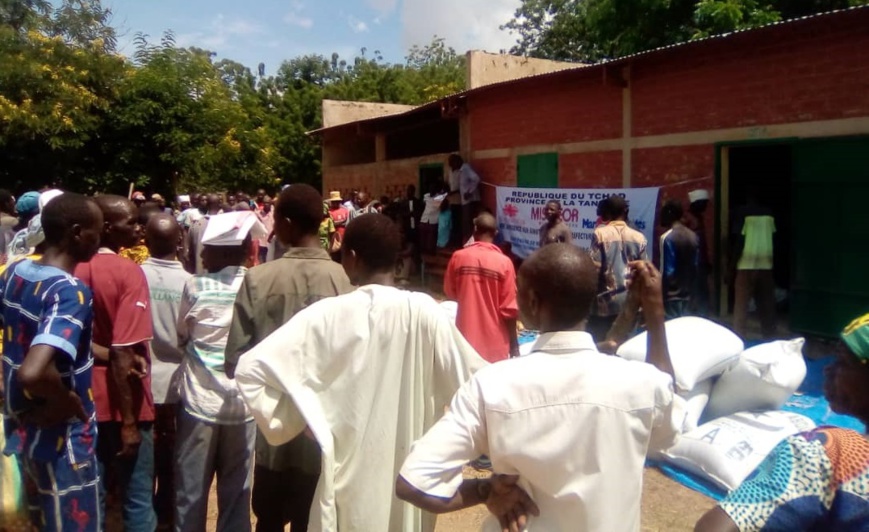 Tchad : Caritas remet un important don de vivres aux sinistrés de la Tandjilé Tchad : Caritas remet un important don de vivres aux sinistrés de la Tandjilé