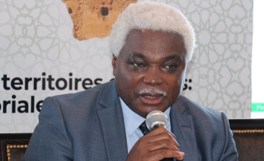 Jean-Pierre Elong Mbassi, secrétaire général de Cités et Gouvernement Locaux Unis d'Afrique (CGLU Afrique). Jean-Pierre Elong Mbassi, secrétaire général de Cités et Gouvernement Locaux Unis d'Afrique (CGLU Afrique).