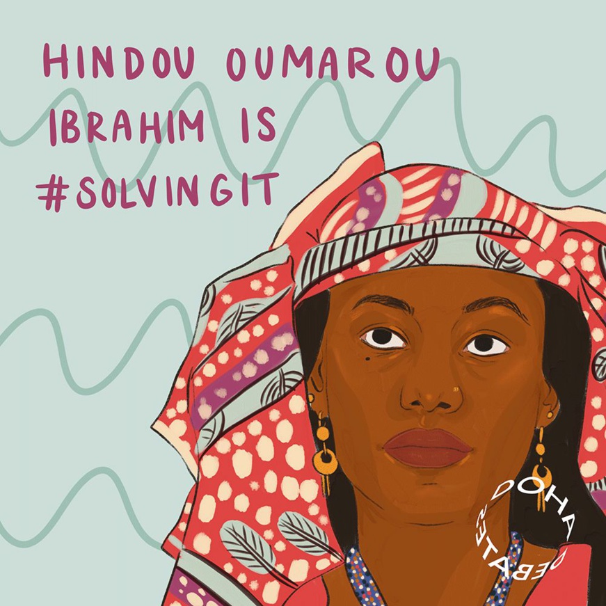 Doha Debates : la Tchadienne Hindou Oumarou Ibrahim parmi les lauréats