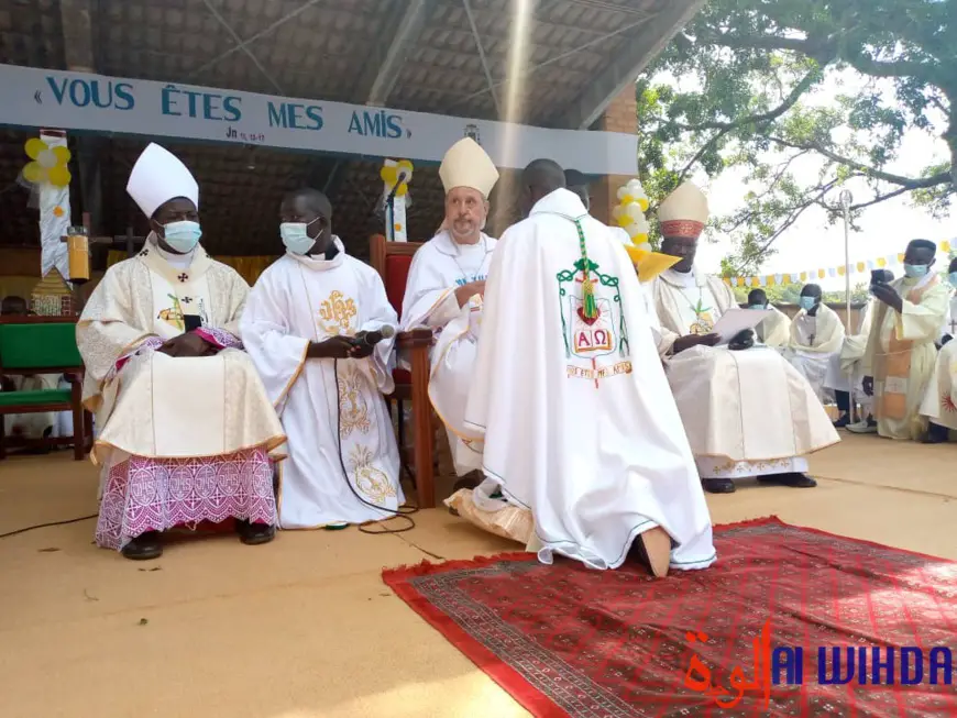 Tchad : messe d'ordination épiscopale de Monseigneur Dominique Tinoudji à Pala
