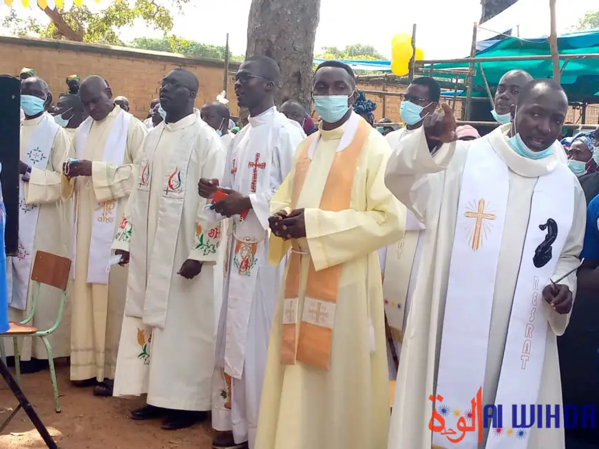 Tchad : messe d'ordination épiscopale de Monseigneur Dominique Tinoudji à Pala