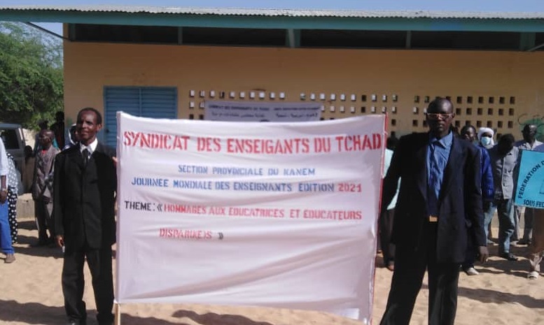 Tchad : la journée mondiale des enseignements célébrée dans le Kanem Tchad : la journée mondiale des enseignements célébrée dans le Kanem