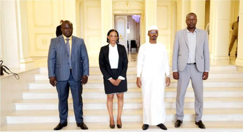 Tchad : le président du CMT a reçu trois de ses anciens enseignants