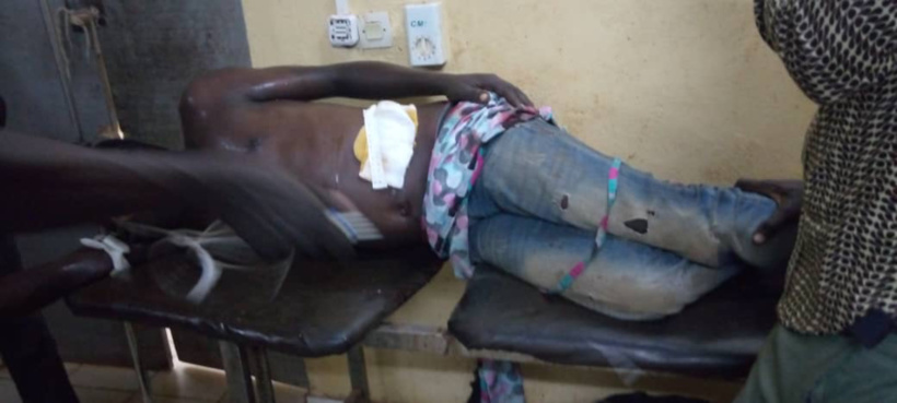 Tchad : un jeune blessé par balle par un militaire à Pala pour avoir secouru une femme. © Foka Mapagne/Alwihda Info Tchad : un jeune blessé par balle par un militaire à Pala pour avoir secouru une femme. © Foka Mapagne/Alwihda Info