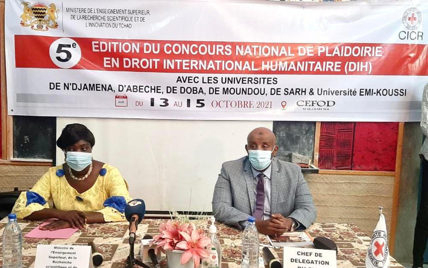 Tchad : lancement du concours national de plaidoirie en droit international humanitaire Tchad : lancement du concours national de plaidoirie en droit international humanitaire