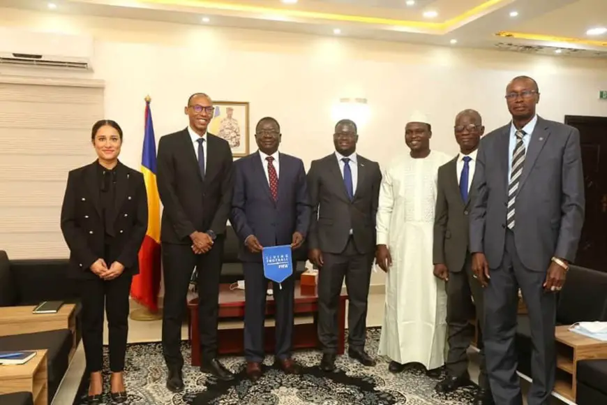 Tchad : une délégation FIFA-CAF rencontre le Premier ministre