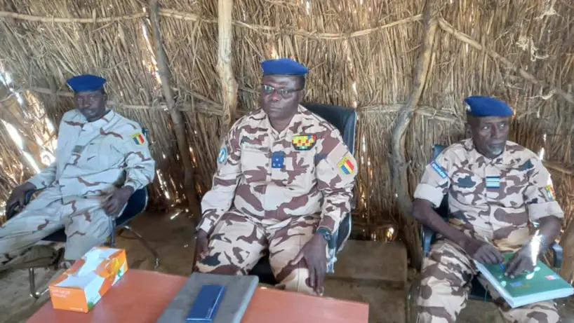 Tchad : le directeur de la gendarmerie inspecte la légion n°18 de Massakory