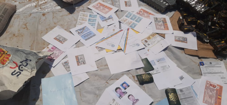 Tchad : présentation de présumés malfrats par la Police nationale Tchad : présentation de présumés malfrats par la Police nationale